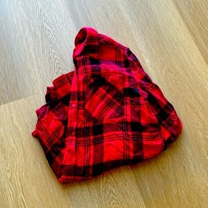 Express Flannel Top, Size XS